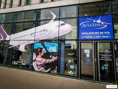 아비아심 파리 - 비행 시뮬레이터 (아비아심 파리 - 시뮬라퇴르 드 볼)